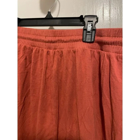 Melloday Women's Size X-Large Orange Casual Jogger Pants - Picture 7 of 7